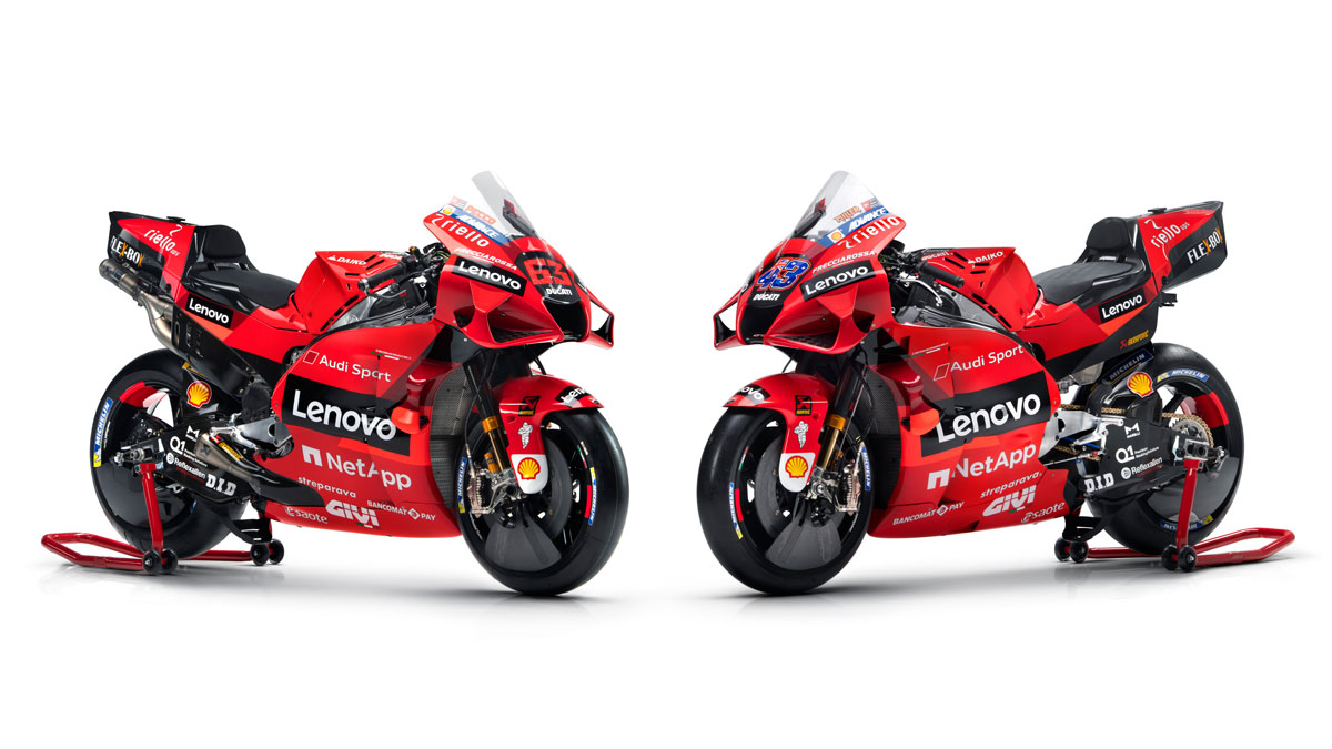Ducati Corse couleurs 2021 MotoGP Fast Circus